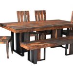 Sierra Brown Sheesham Dining Set
