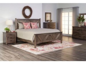 Bench Built Queen Storage Bed