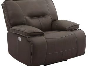 Spartacus Chocolate Power Recliner
