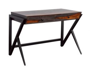 Sheesham Two Drawer Writing Desk