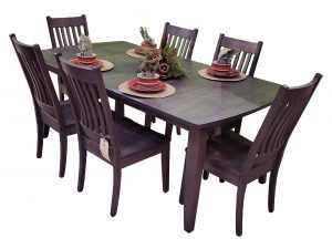 Grey Maple Amish Dining Set