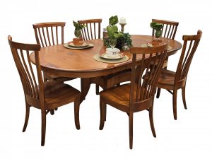Express Ship Maple Amish Dining Set