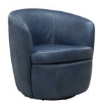 Barolo Leather Swivel Chair