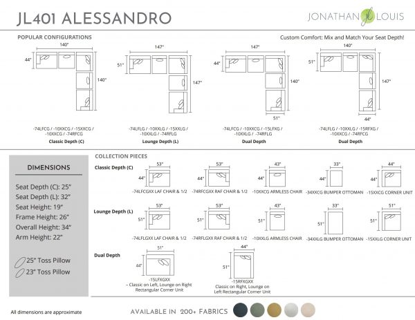 Alessandro Sectional